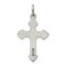 Sterling Silver INRI Crucifix Charm Jewelry Pendant 22mm x 12mm